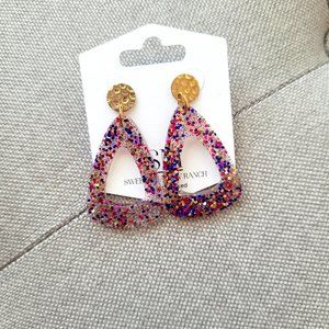 Hypo-allergenic earrings with 14k back - new with tags